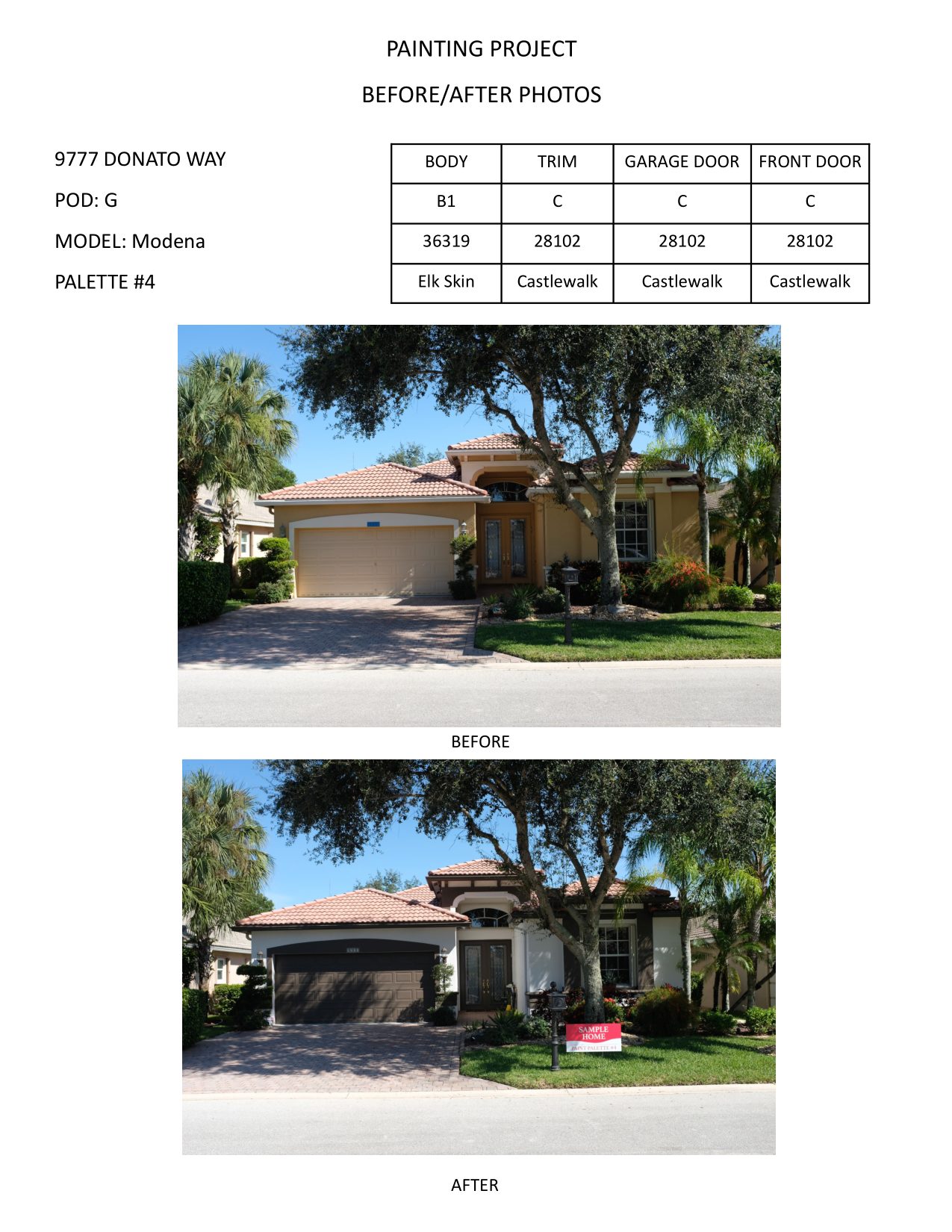 Before and after — UCI Paints community repaint.