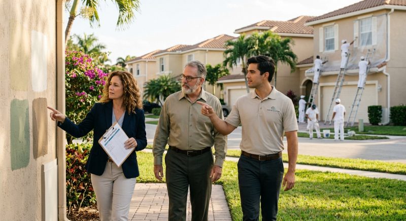 How to Plan a Community Repaint: A Guide for HOA Boards