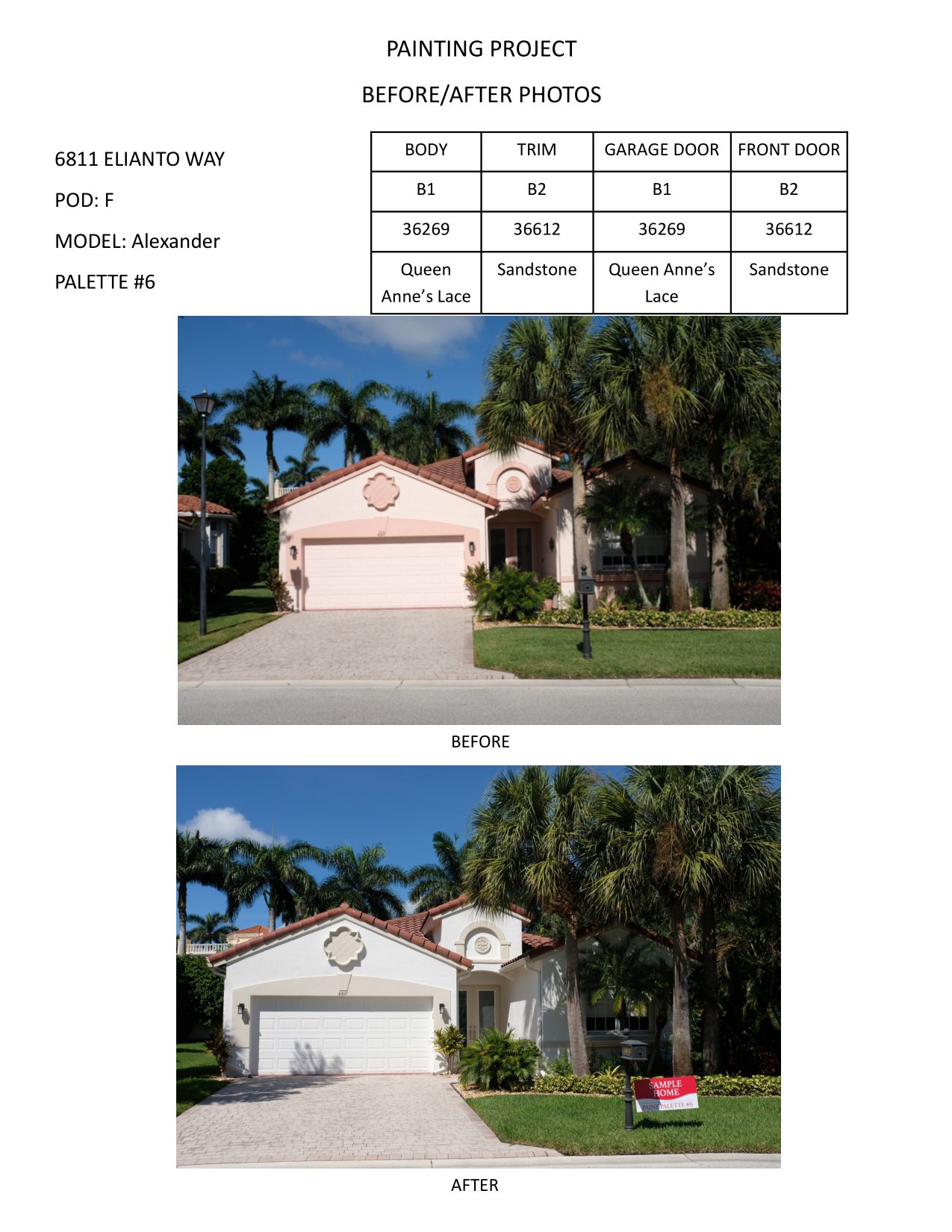 Before and after — UCI Paints community repaint.