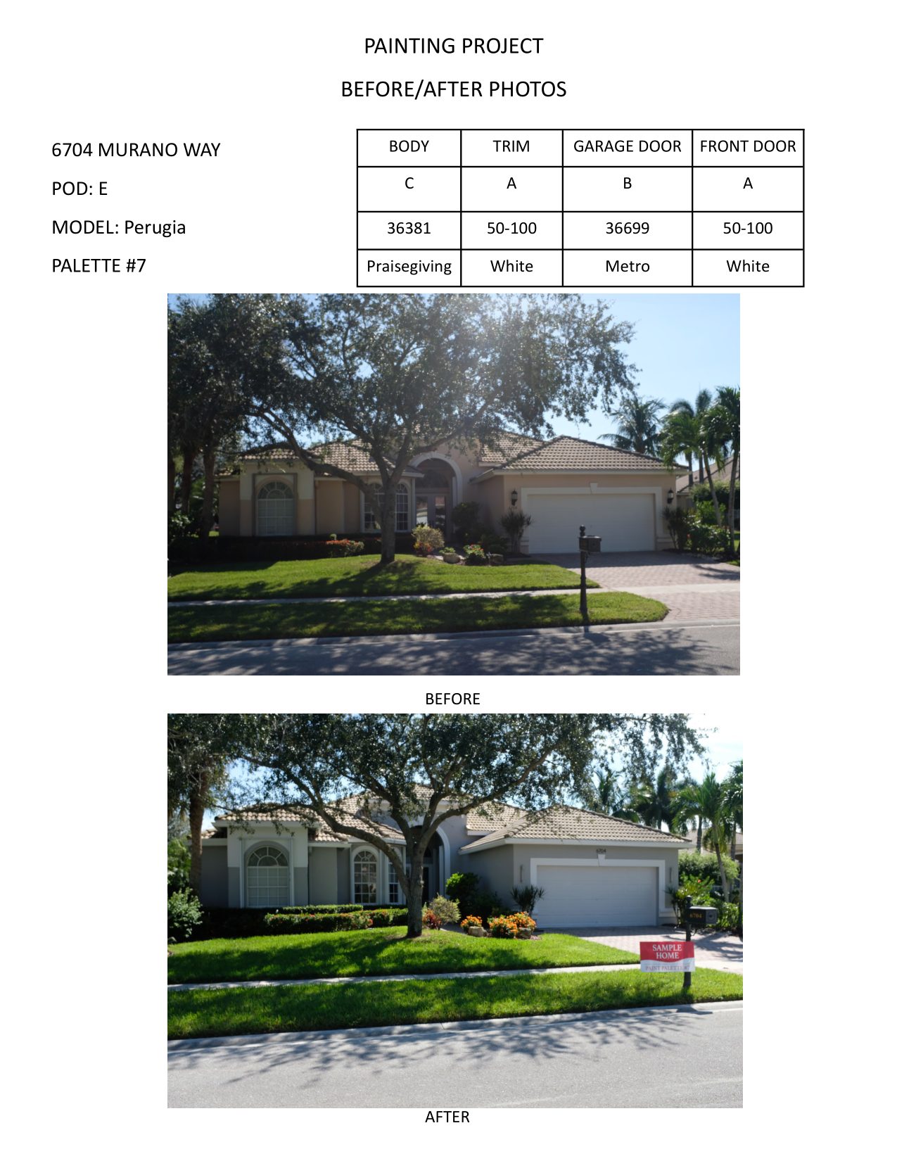 Before and after — UCI Paints community repaint.