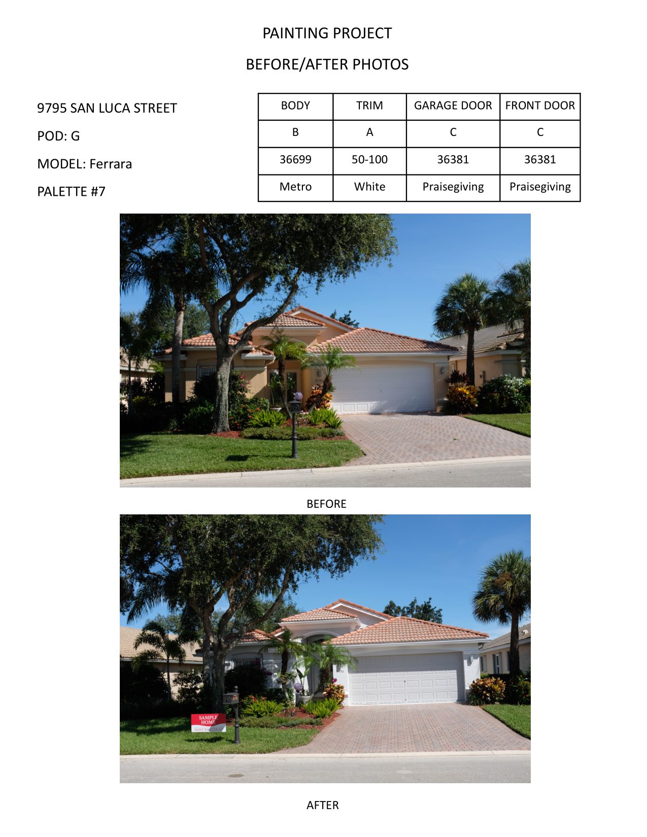 Before and after — UCI Paints community repaint.