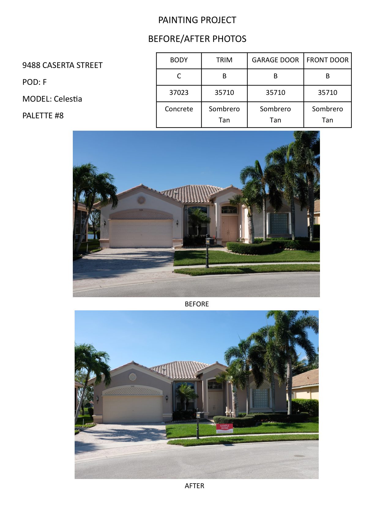 Before and after — UCI Paints community repaint.