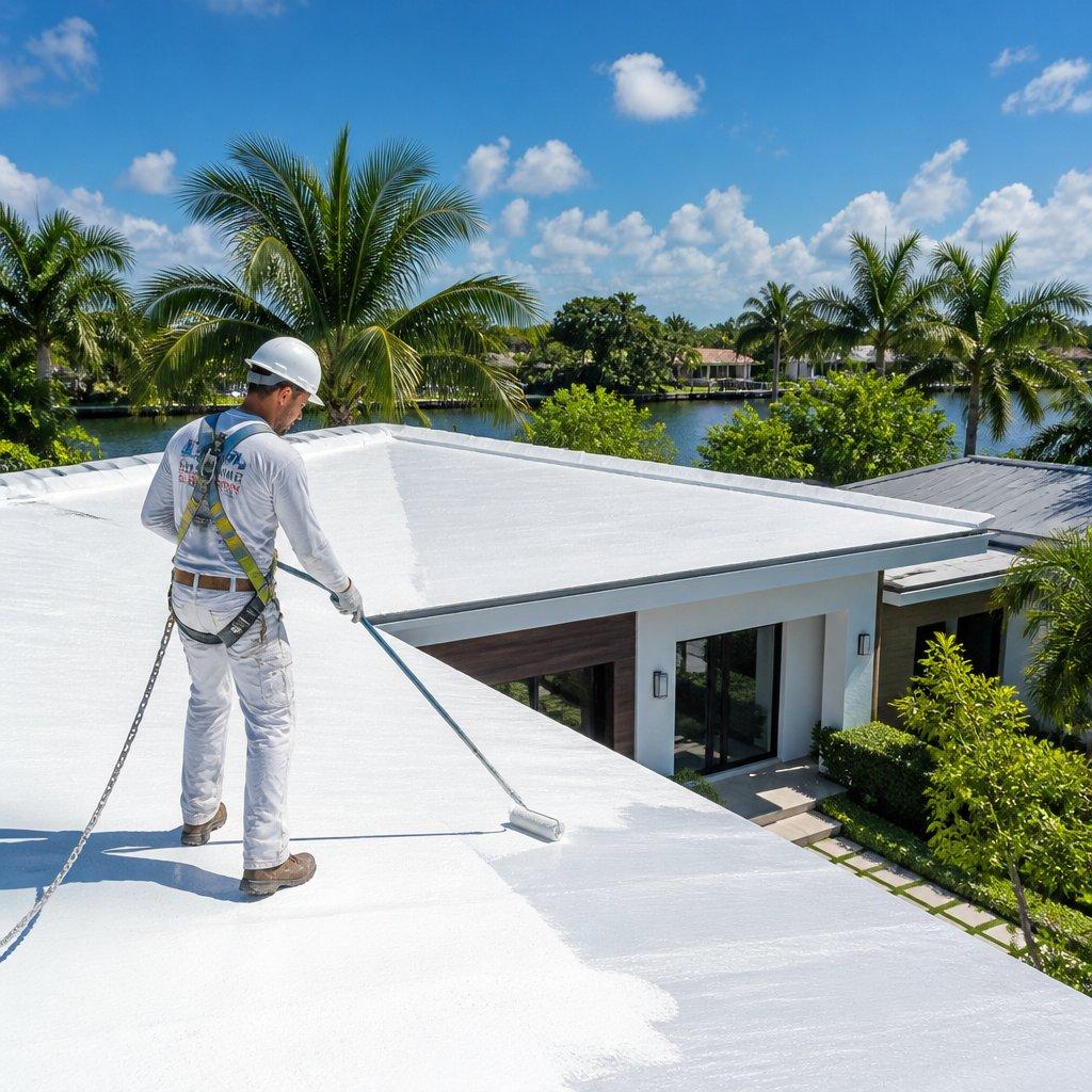 South Florida Roof Coatings: When They Beat Full Replacement Costs