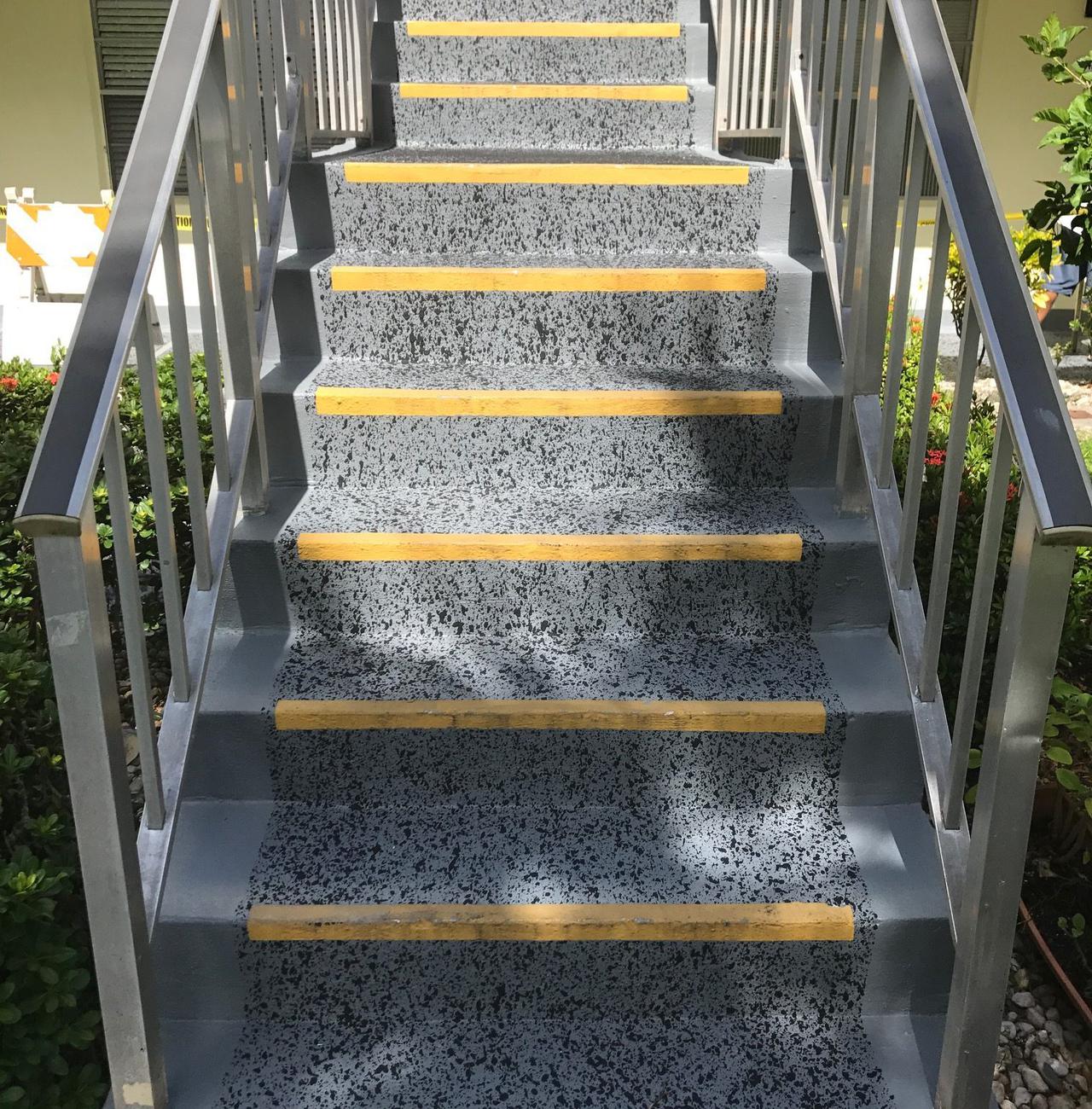 Completed UCI Paints community painting project.