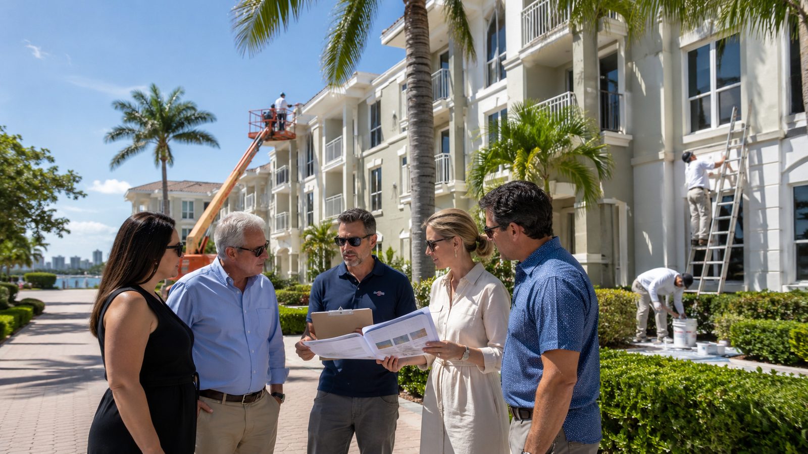 How to Plan a Condo Community Repaint in South Florida: A Board Member's Guide