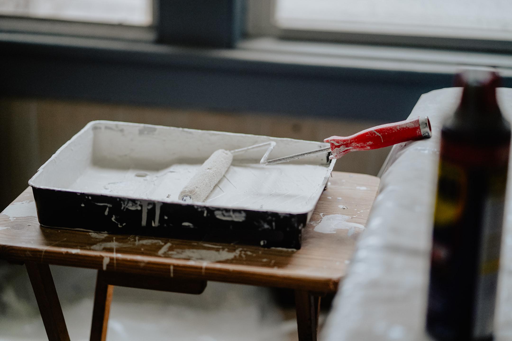 How long does it take enamel paint to air dry in Florida?